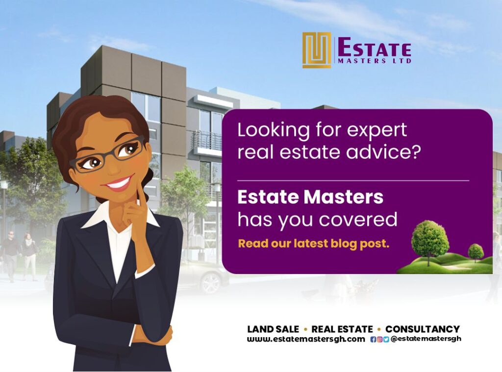 Get an expect advice from Estate Masters.